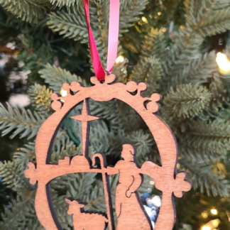 Christmas Ornament 4, Personalizable Ornament, Christian Ornament