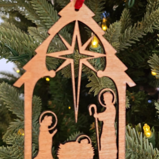 Christmas Ornament 7, Personalizable Ornament, Christian Ornament