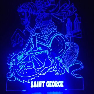 Saint George night light
