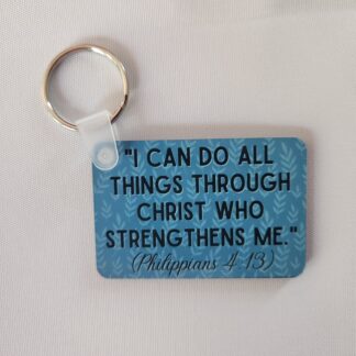 I can do all things keychain
