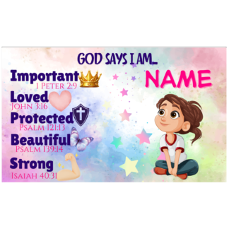 Girls' Christian Water Bottle